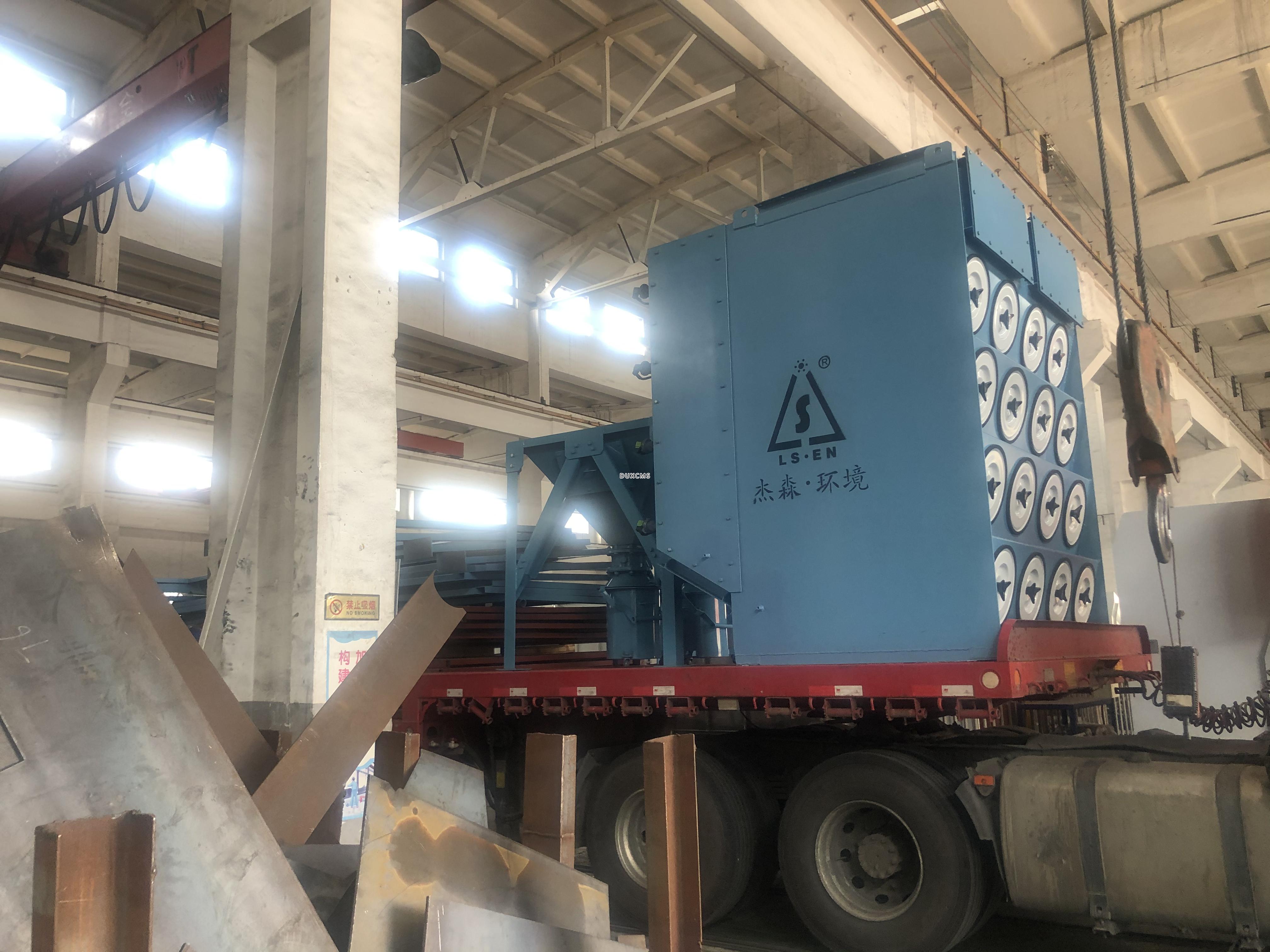 某大型企业铸造烟气除尘净化系统项目陆续发货中