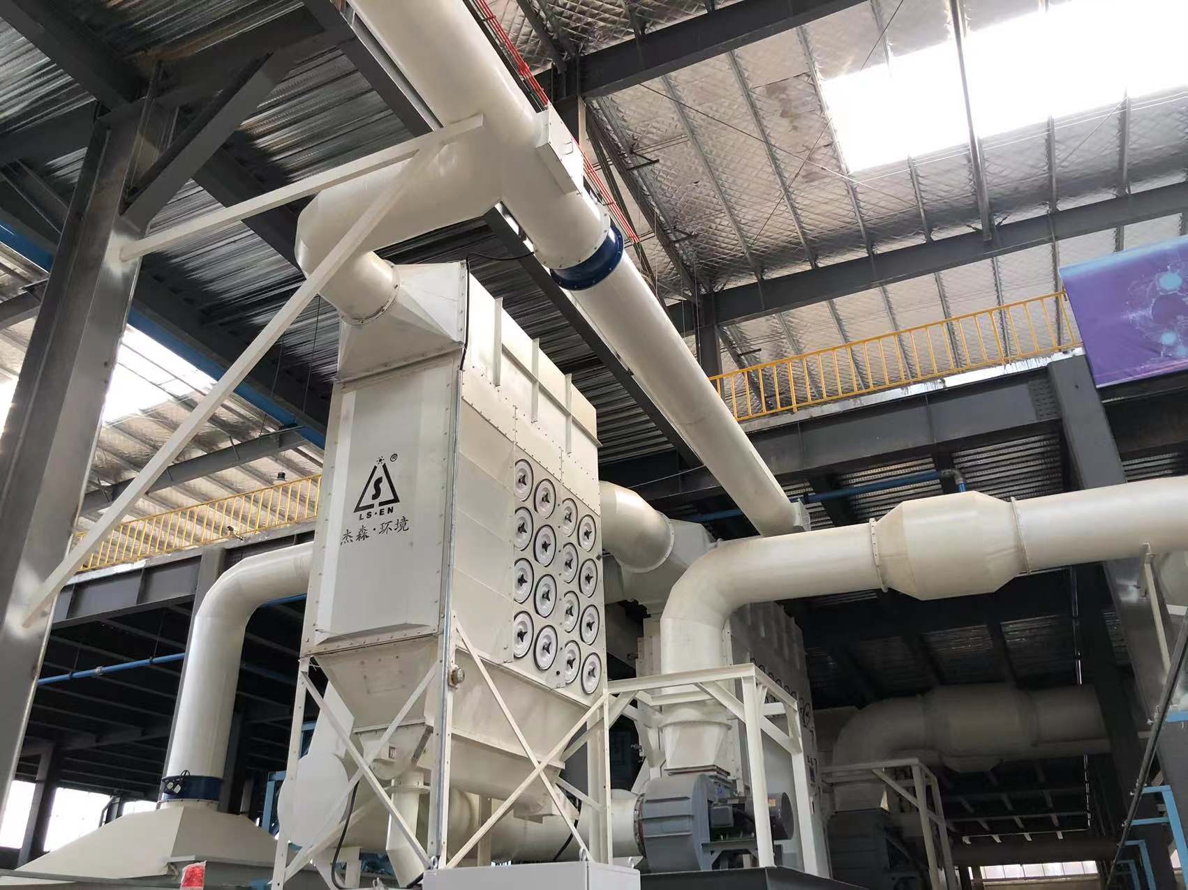 江西德辰大型除尘项目完美收官！！！