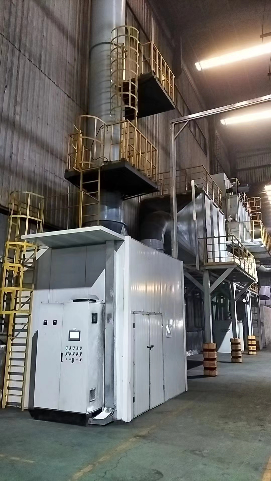 某著名日资铸造企业ACE线浇注冷却工部烟尘治理项目交付验收！